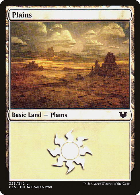 Plains (325) [Commander 2015] | Gear Gaming Bentonville