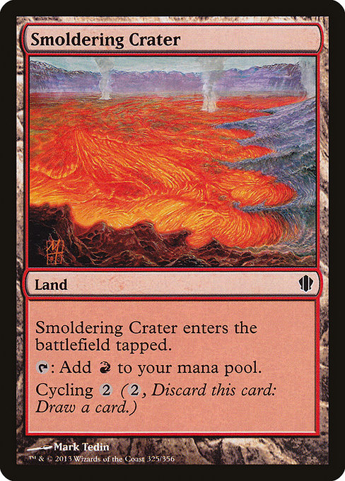 Smoldering Crater [Commander 2013] | Gear Gaming Bentonville