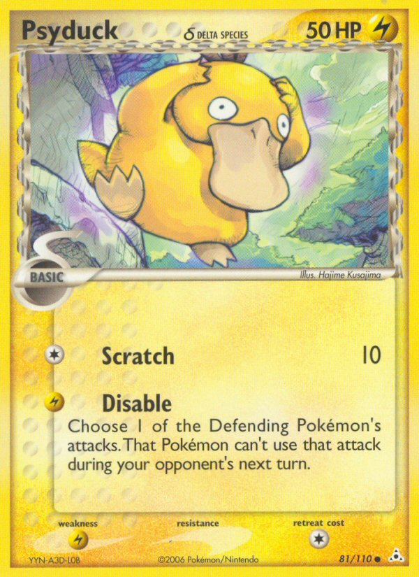 Psyduck (81/110) (Delta Species) [EX: Holon Phantoms] | Gear Gaming Bentonville