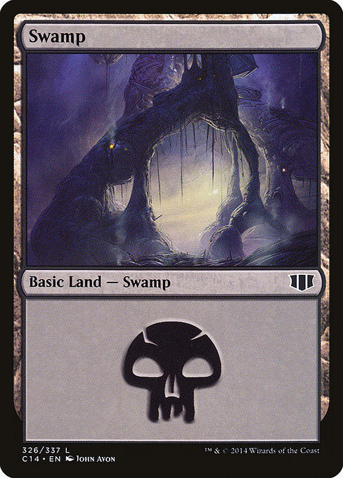 Swamp (326) [Commander 2014] | Gear Gaming Bentonville