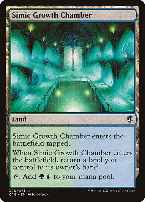 Simic Growth Chamber [Commander 2016] | Gear Gaming Bentonville