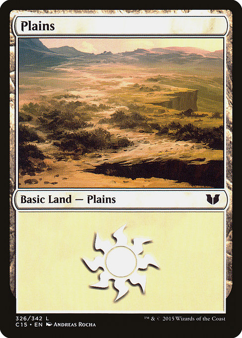 Plains (326) [Commander 2015] | Gear Gaming Bentonville