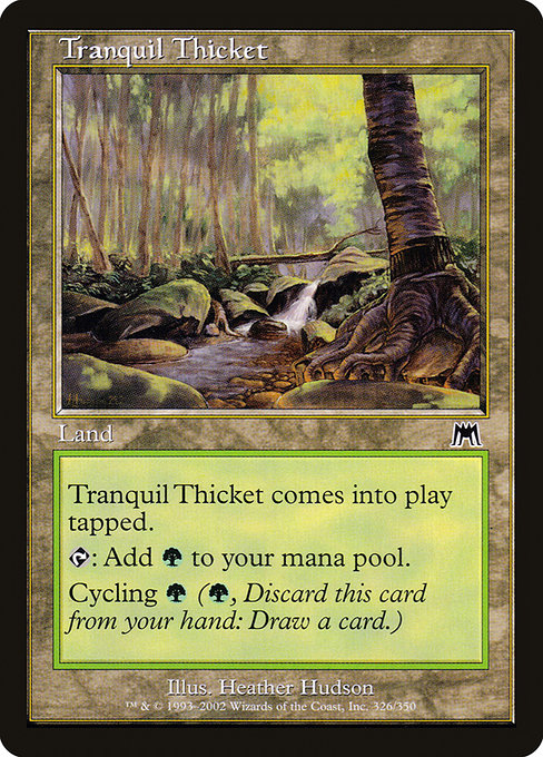 Tranquil Thicket [Onslaught] | Gear Gaming Bentonville