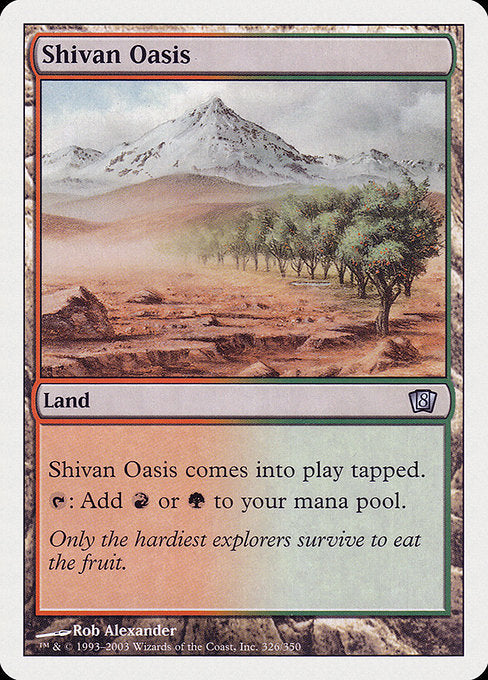 Shivan Oasis [8th Edition] | Gear Gaming Bentonville