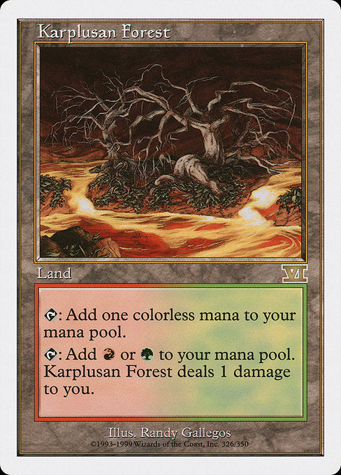 Karplusan Forest [Classic Sixth Edition] | Gear Gaming Bentonville