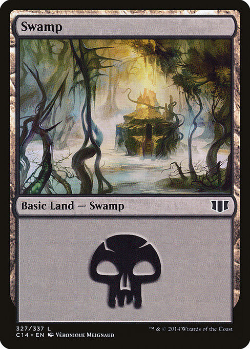 Swamp (327) [Commander 2014] | Gear Gaming Bentonville