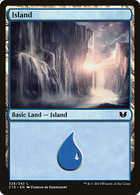 Island (328) [Commander 2015] | Gear Gaming Bentonville