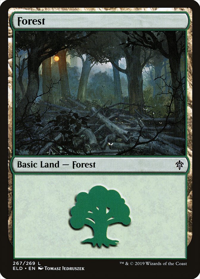 Forest (267) [Throne of Eldraine] | Gear Gaming Bentonville