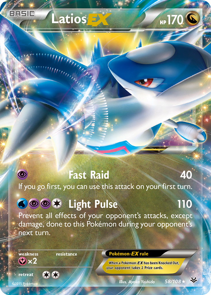 Latios EX (58/108) [XY: Roaring Skies] | Gear Gaming Bentonville