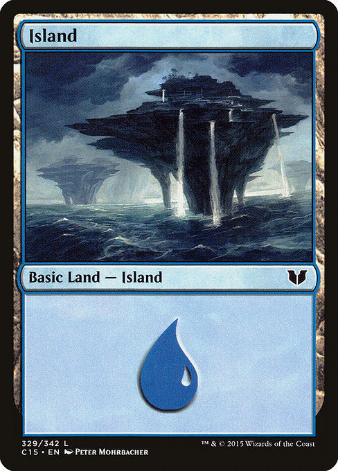 Island (329) [Commander 2015] | Gear Gaming Bentonville