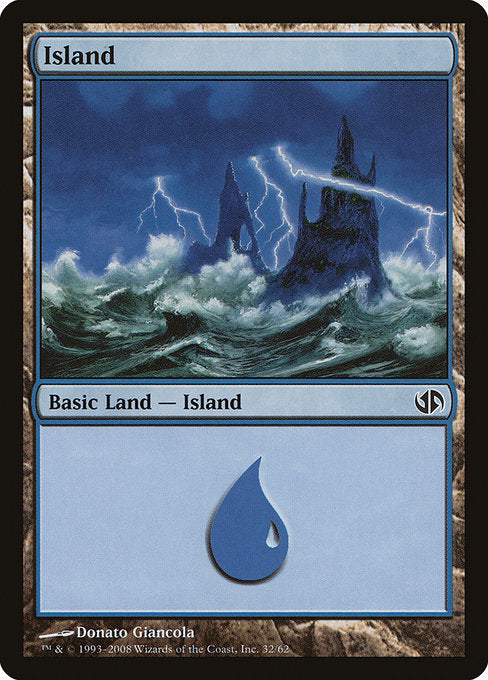 Island (32) [Duel Decks: Jace vs. Chandra] | Gear Gaming Bentonville