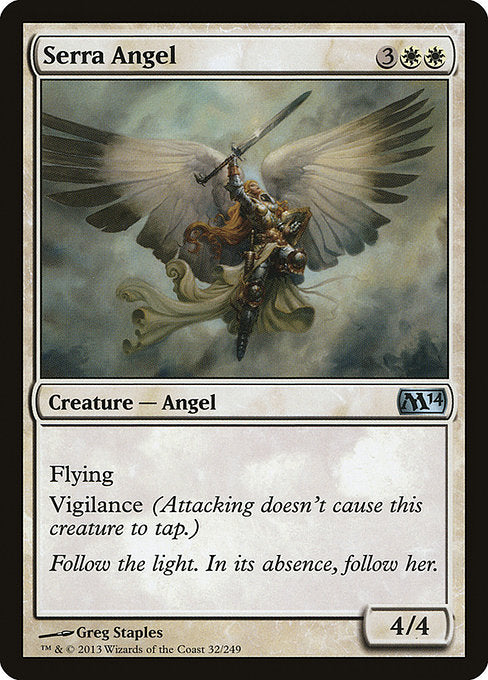 Serra Angel [Magic 2014 (M14)] | Gear Gaming Bentonville