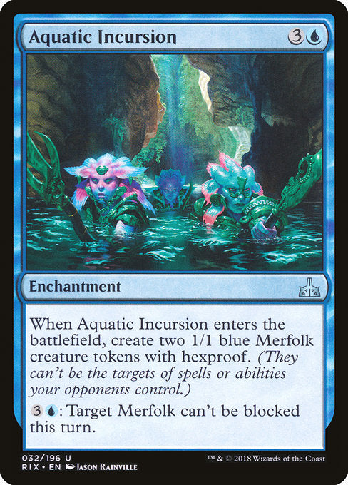 Aquatic Incursion [Rivals of Ixalan] | Gear Gaming Bentonville