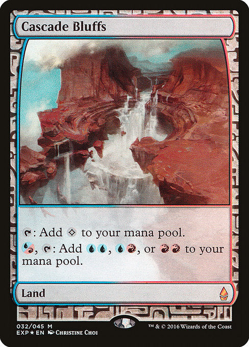 Cascade Bluffs [Zendikar Expeditions] | Gear Gaming Bentonville