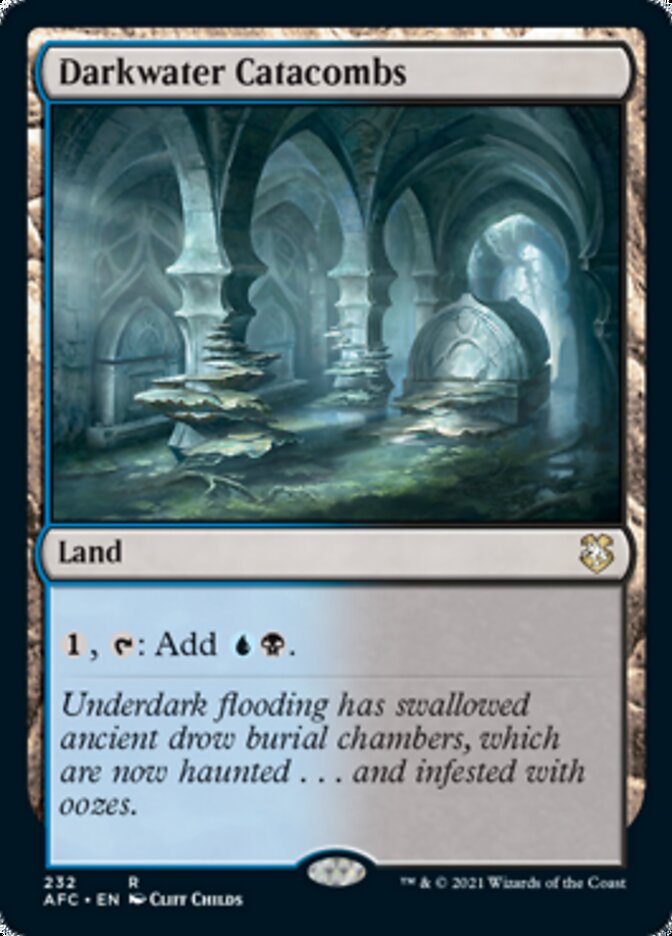 Darkwater Catacombs [Dungeons & Dragons: Adventures in the Forgotten Realms Commander] | Gear Gaming Bentonville
