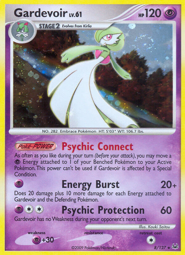 Gardevoir (8/127) (Theme Deck Exclusive) [Platinum: Base Set] | Gear Gaming Bentonville