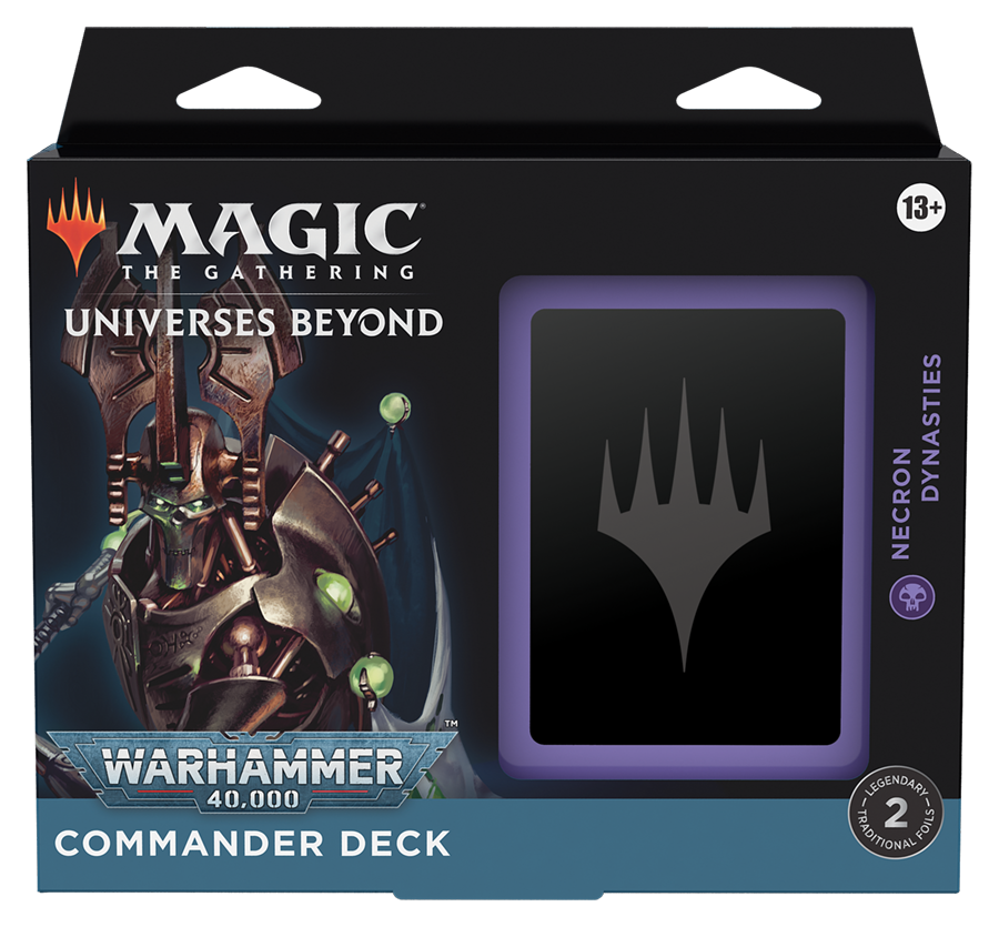 Universes Beyond: Warhammer 40,000 - Commander Deck (Necron Dynasties) | Gear Gaming Bentonville