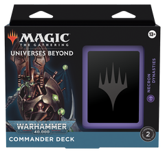 Universes Beyond: Warhammer 40,000 - Commander Deck (Necron Dynasties) | Gear Gaming Bentonville