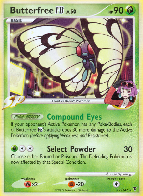 Butterfree FB (17/147) [Platinum: Supreme Victors] | Gear Gaming Bentonville