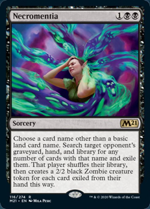 Necromentia [Core Set 2021] | Gear Gaming Bentonville