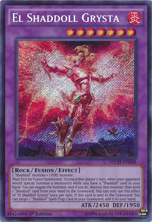 El Shaddoll Grysta [NECH-EN048] Secret Rare | Gear Gaming Bentonville