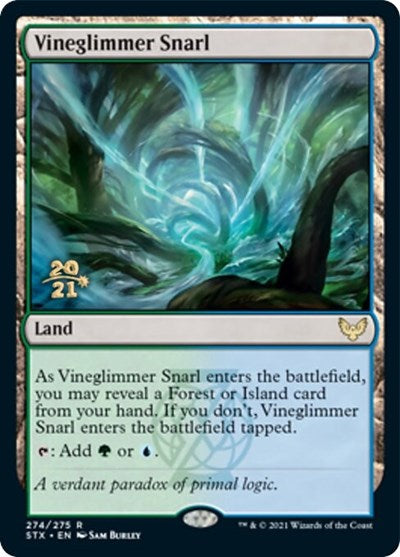 Vineglimmer Snarl [Strixhaven: School of Mages Prerelease Promos] | Gear Gaming Bentonville