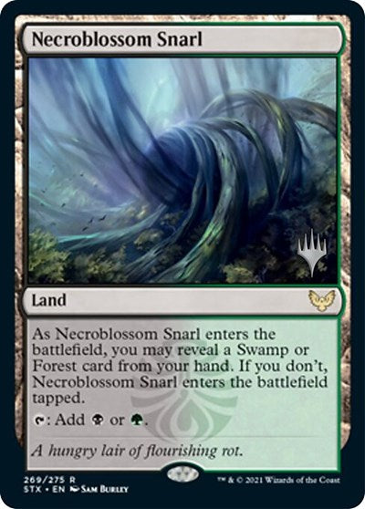 Necroblossom Snarl (Promo Pack) [Strixhaven: School of Mages Promos] | Gear Gaming Bentonville