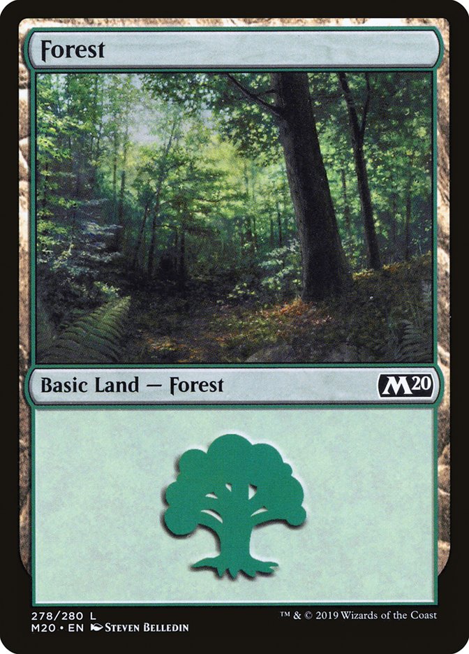 Forest (#278) [Core Set 2020] | Gear Gaming Bentonville