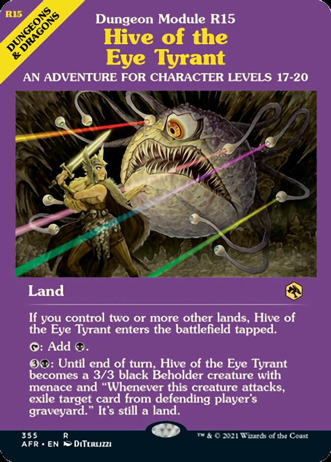 Hive of the Eye Tyrant (Dungeon Module) [Dungeons & Dragons: Adventures in the Forgotten Realms] | Gear Gaming Bentonville