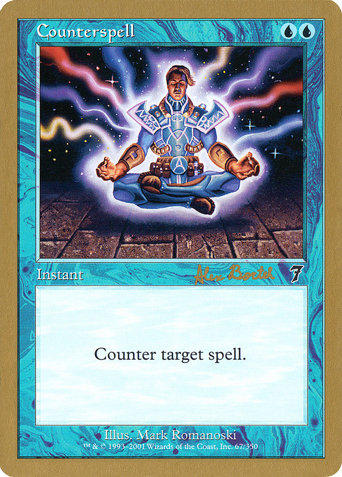 Counterspell (Alex Borteh) (7ED) [World Championship Decks 2001] | Gear Gaming Bentonville