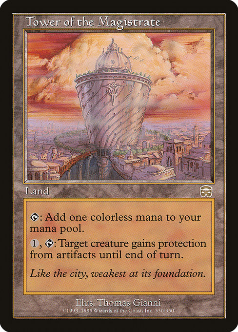 Tower of the Magistrate [Mercadian Masques] | Gear Gaming Bentonville