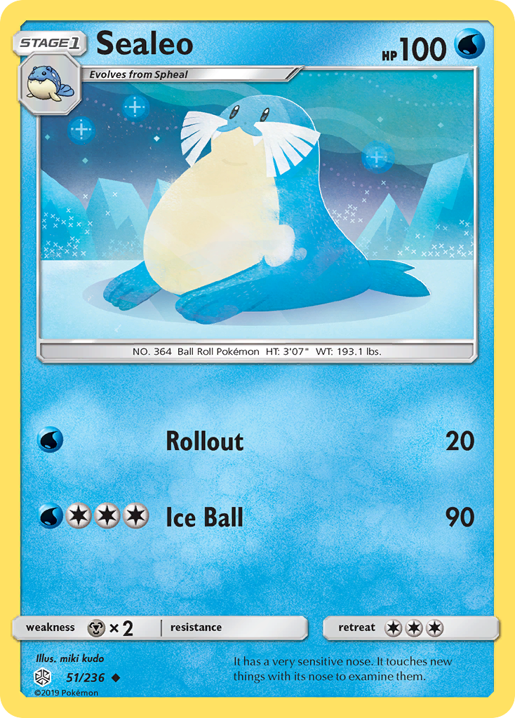 Sealeo (51/236) [Sun & Moon: Cosmic Eclipse] | Gear Gaming Bentonville