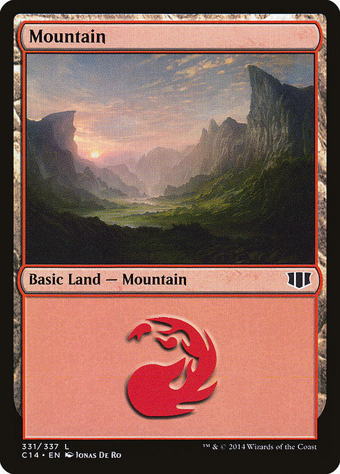 Mountain (331) [Commander 2014] | Gear Gaming Bentonville