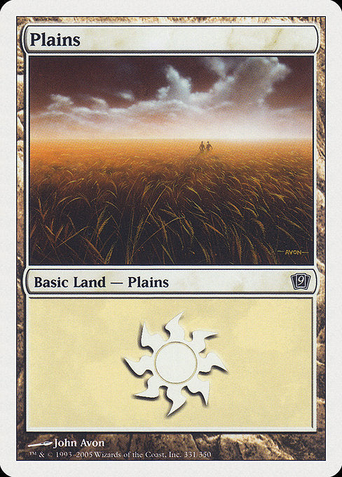 Plains (331) [9th Edition] | Gear Gaming Bentonville