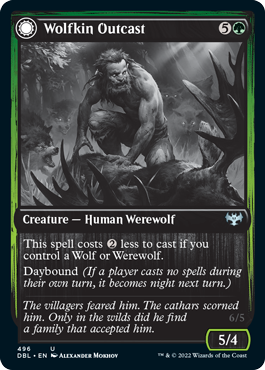 Wolfkin Outcast // Wedding Crasher [Innistrad: Double Feature] | Gear Gaming Bentonville