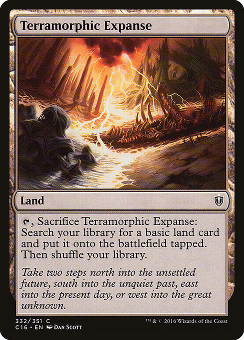 Terramorphic Expanse [Commander 2016] | Gear Gaming Bentonville