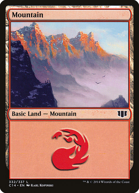 Mountain (332) [Commander 2014] | Gear Gaming Bentonville