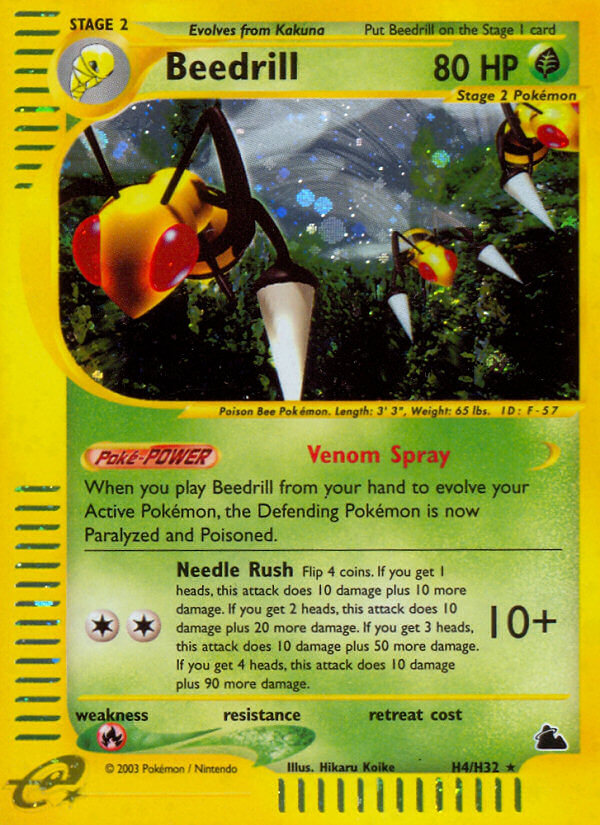 Beedrill (H4/H32) [Skyridge] | Gear Gaming Bentonville