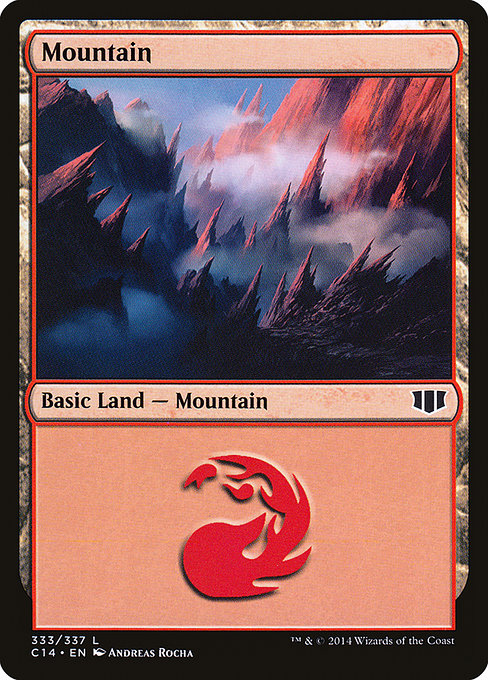 Mountain (333) [Commander 2014] | Gear Gaming Bentonville