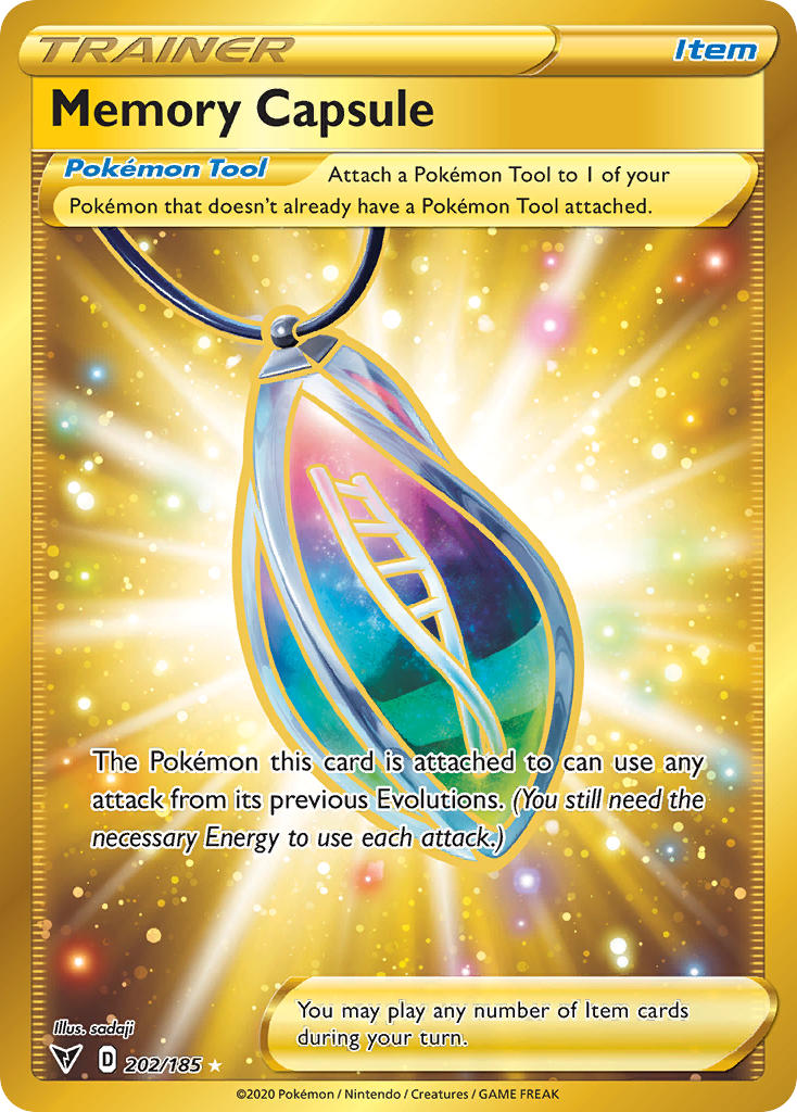 Memory Capsule (202/185) [Sword & Shield: Vivid Voltage] | Gear Gaming Bentonville