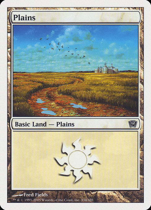 Plains (334) [9th Edition] | Gear Gaming Bentonville