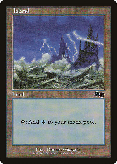 Island (335) [Urza's Saga] | Gear Gaming Bentonville