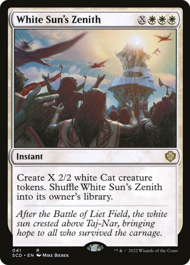 White Sun's Zenith [Starter Commander Decks] | Gear Gaming Bentonville