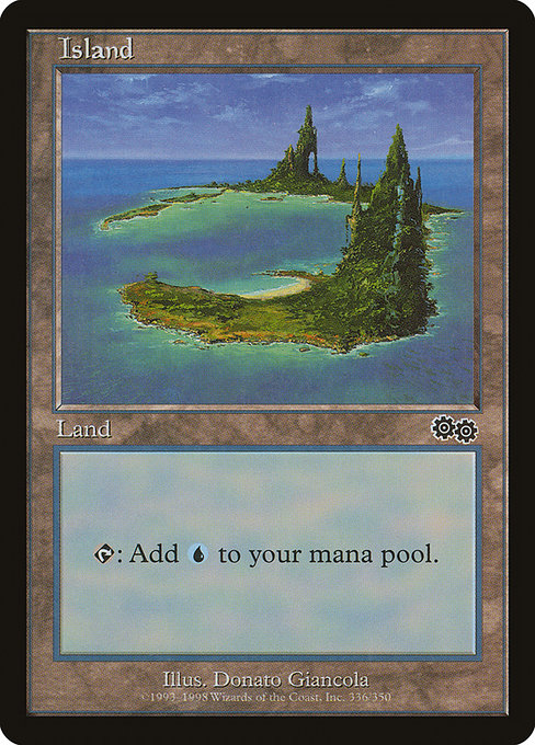 Island (336) [Urza's Saga] | Gear Gaming Bentonville