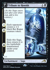 Tribute to Horobi // Echo of Death's Wail [Kamigawa: Neon Dynasty Prerelease Promos] | Gear Gaming Bentonville