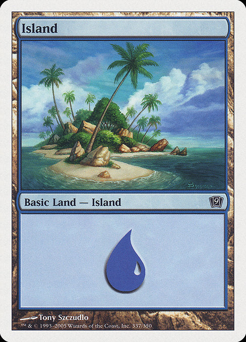 Island (337) [9th Edition] | Gear Gaming Bentonville