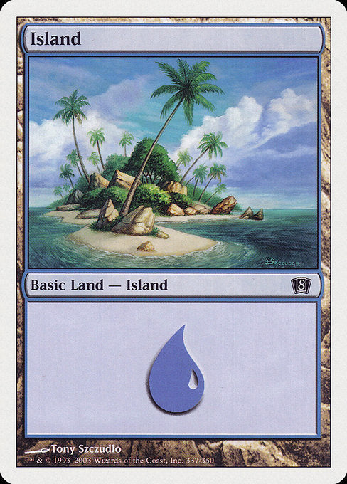 Island (337) [8th Edition] | Gear Gaming Bentonville