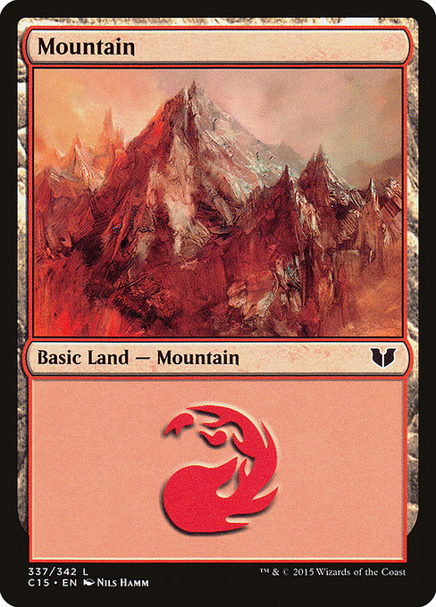 Mountain (337) [Commander 2015] | Gear Gaming Bentonville