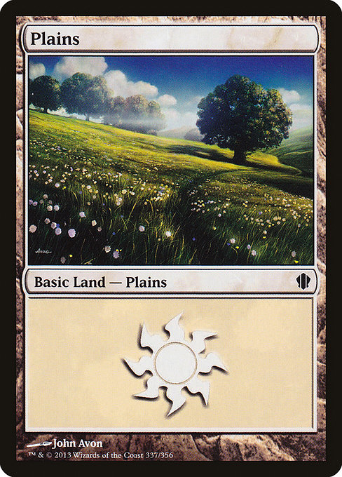 Plains (337) [Commander 2013] | Gear Gaming Bentonville