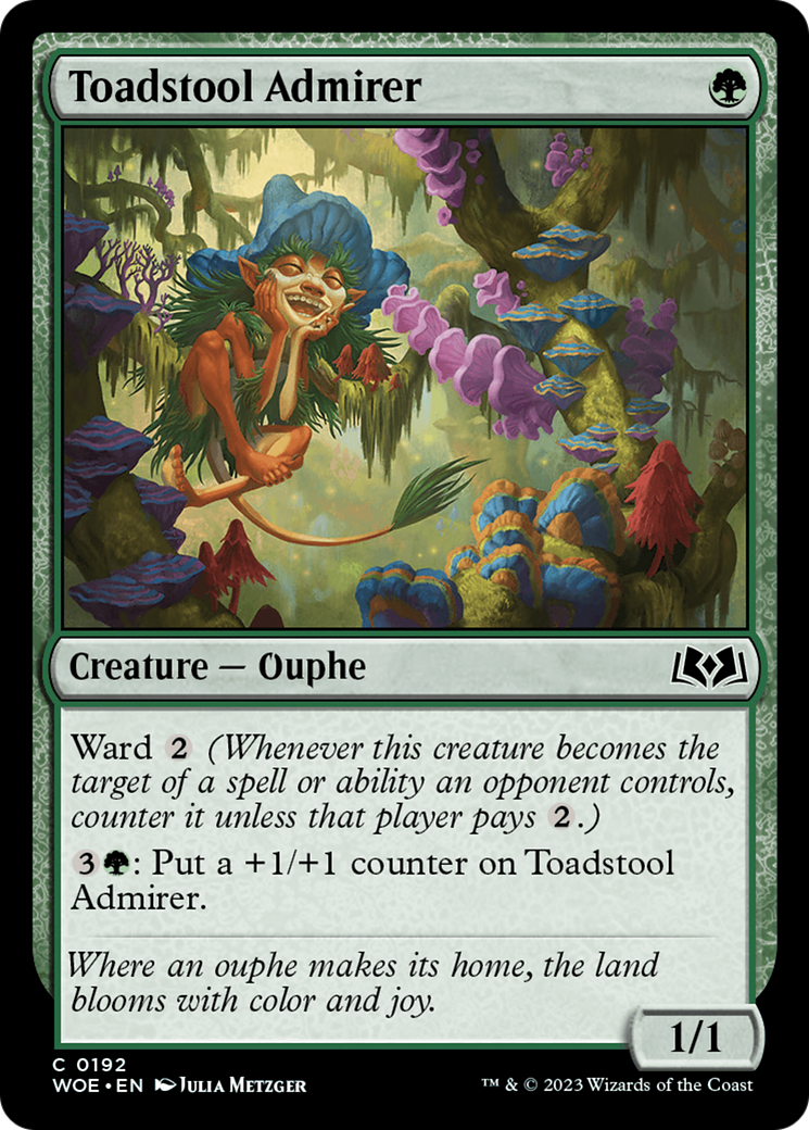 Toadstool Admirer [Wilds of Eldraine] | Gear Gaming Bentonville